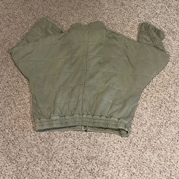 Free People Women’s XS Olive Green Quilted Jacket - Picture 5 of 5